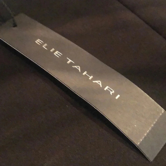 ELIE TAHARI LYLA SHEETH NEW WOMENS DRESS BLACK DRESSES WEDDING FORMAL SIZE 8 - Picture 5 of 7